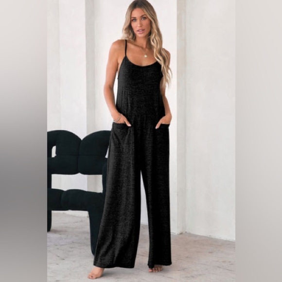 🌟NIP🌟-Relaxed Chic Sleeveless Wide-Leg Jumpsuit - Picture 7 of 7